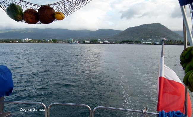 Ulysses dociera na Samoa i Fiji (zdjęcia)