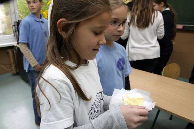Papieskie kremowki w SP nr 2 (zdjęcia)