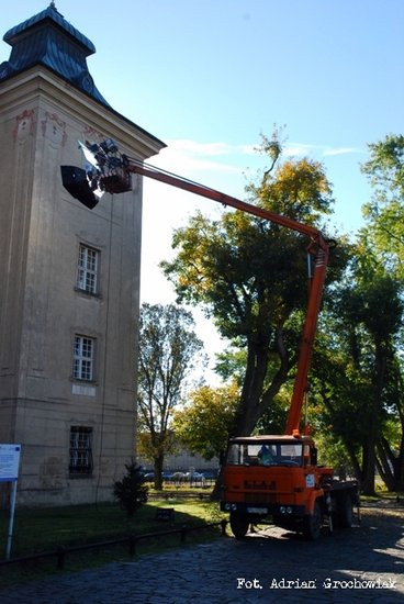 W Rydzynie nagrywali serial (zdjęcia)