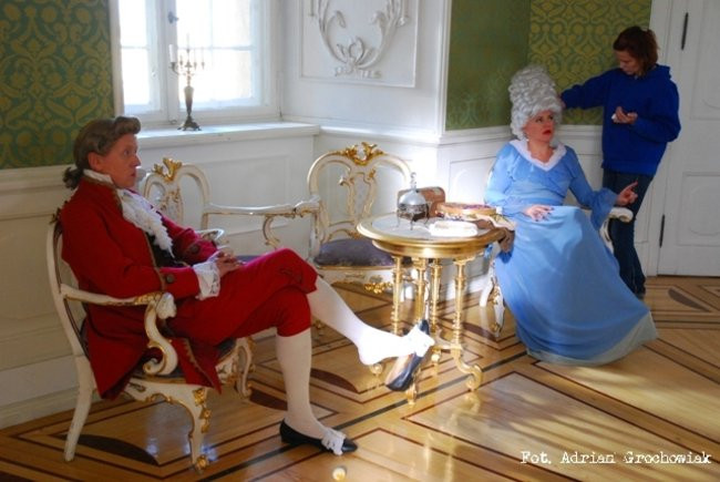 W Rydzynie nagrywali serial (zdjęcia)