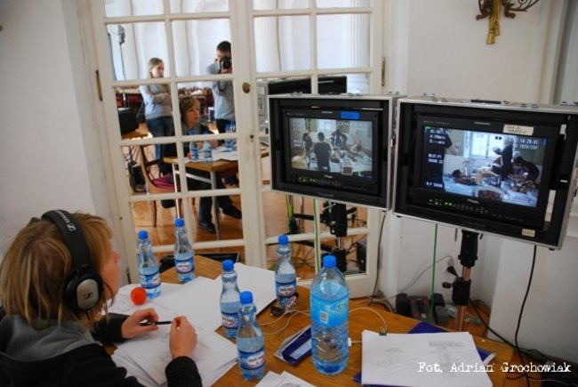 W Rydzynie nagrywali serial (zdjęcia)