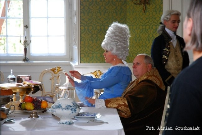 W Rydzynie nagrywali serial (zdjęcia)