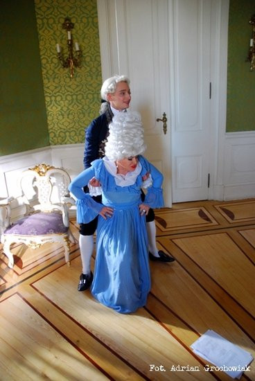 W Rydzynie nagrywali serial (zdjęcia)