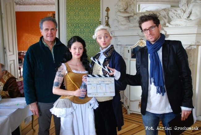 W Rydzynie nagrywali serial (zdjęcia)