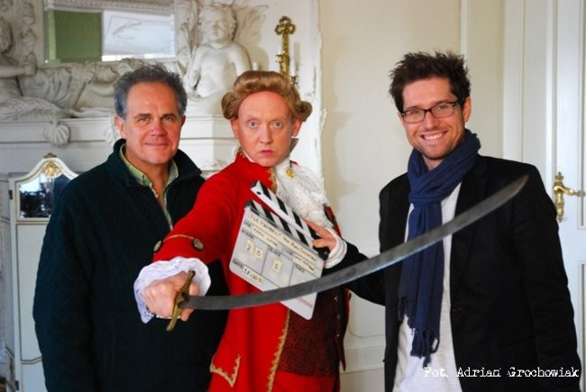 W Rydzynie nagrywali serial (zdjęcia)