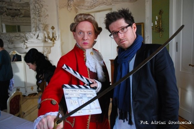 W Rydzynie nagrywali serial (zdjęcia)