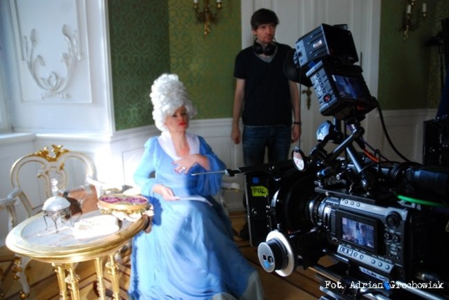 W Rydzynie nagrywali serial (zdjęcia)