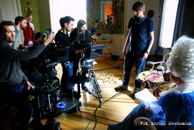 W Rydzynie nagrywali serial (zdjęcia)