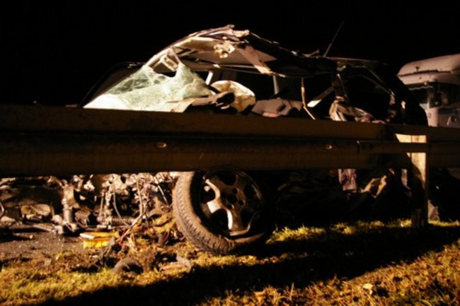 Śmiertelne zderzenie w Karolewku (zdjęcia)