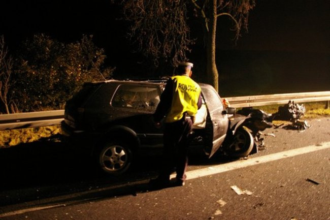 Śmiertelne zderzenie w Karolewku (zdjęcia)