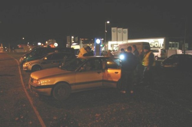 Kontrole z udziałem psów (zdjęcia)