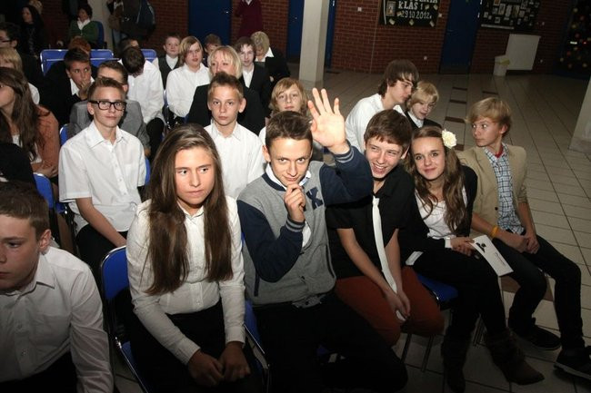 Święto szkoły i pasowanie w Gimnazjum nr 7