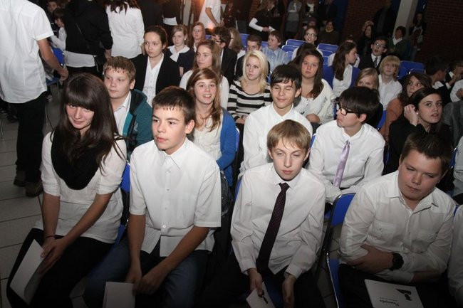 Święto szkoły i pasowanie w Gimnazjum nr 7