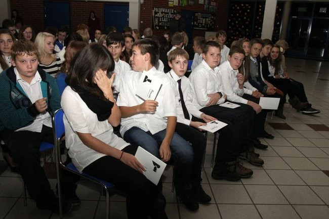 Święto szkoły i pasowanie w Gimnazjum nr 7