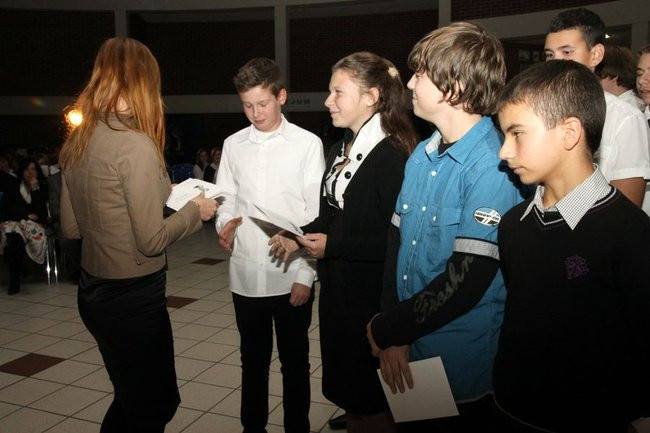 Święto szkoły i pasowanie w Gimnazjum nr 7