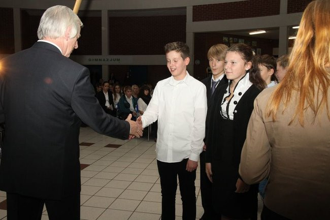 Święto szkoły i pasowanie w Gimnazjum nr 7