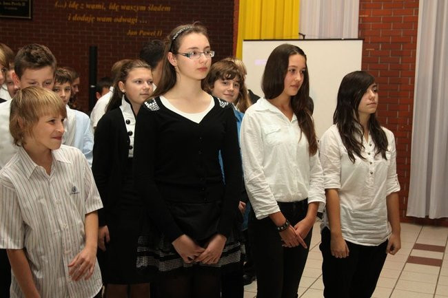 Święto szkoły i pasowanie w Gimnazjum nr 7