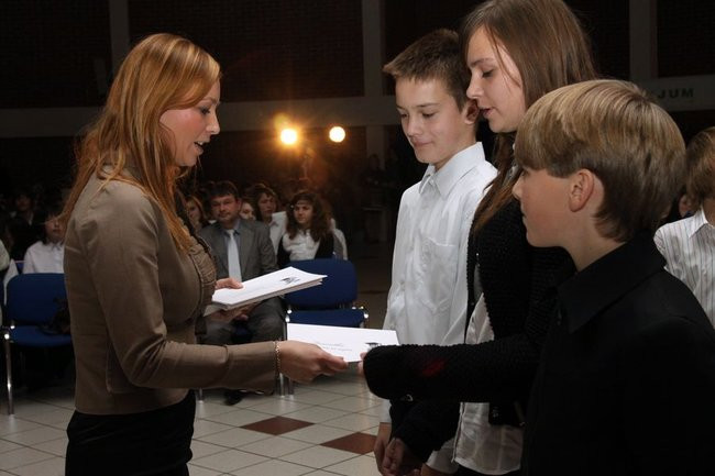 Święto szkoły i pasowanie w Gimnazjum nr 7