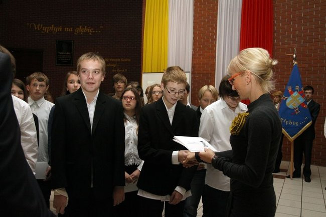 Święto szkoły i pasowanie w Gimnazjum nr 7