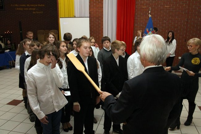 Święto szkoły i pasowanie w Gimnazjum nr 7