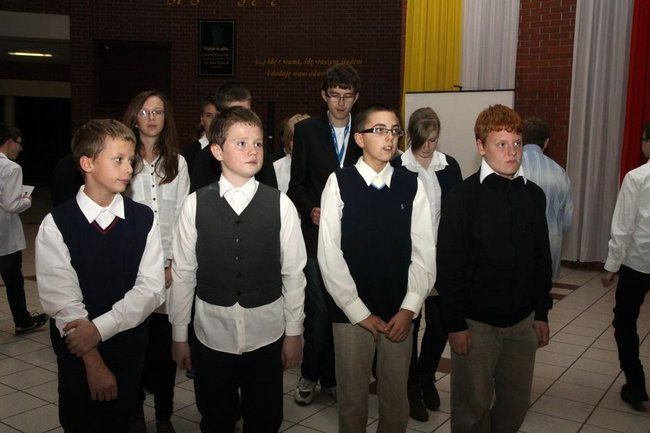 Święto szkoły i pasowanie w Gimnazjum nr 7