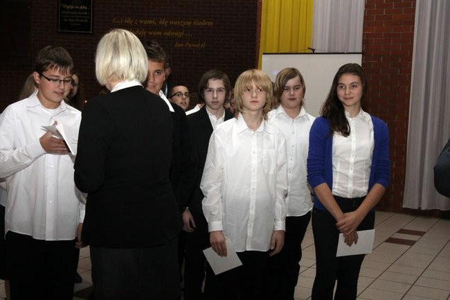 Święto szkoły i pasowanie w Gimnazjum nr 7