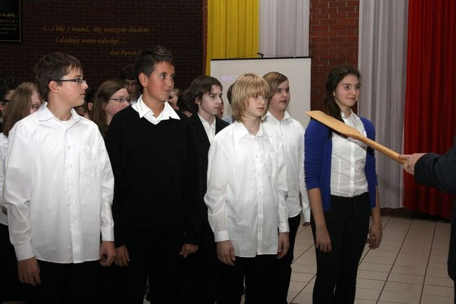 Święto szkoły i pasowanie w Gimnazjum nr 7