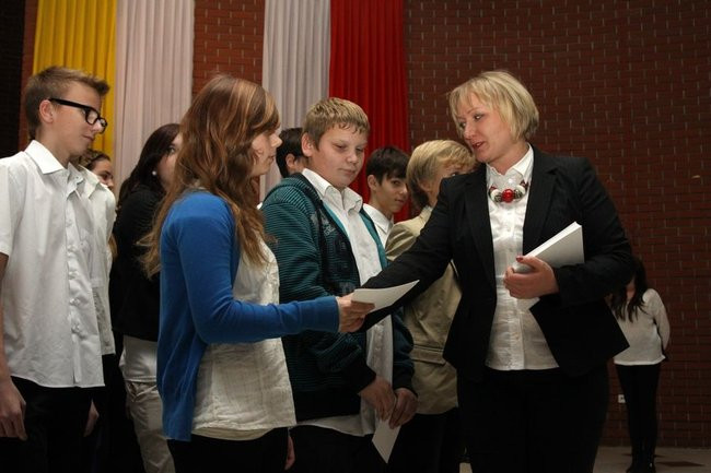 Święto szkoły i pasowanie w Gimnazjum nr 7