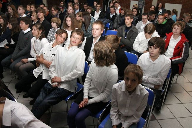 Święto szkoły i pasowanie w Gimnazjum nr 7