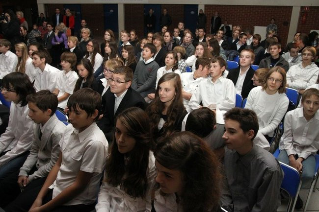 Święto szkoły i pasowanie w Gimnazjum nr 7