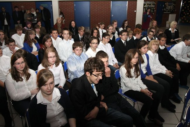 Święto szkoły i pasowanie w Gimnazjum nr 7