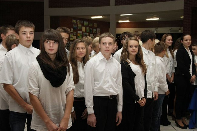 Święto szkoły i pasowanie w Gimnazjum nr 7