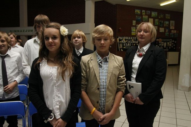 Święto szkoły i pasowanie w Gimnazjum nr 7