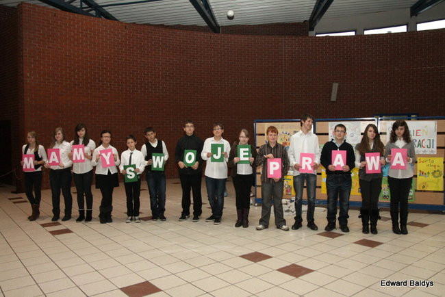 Integracyjne spotkanie w Gimnazjum nr 7 (zdjęcia)