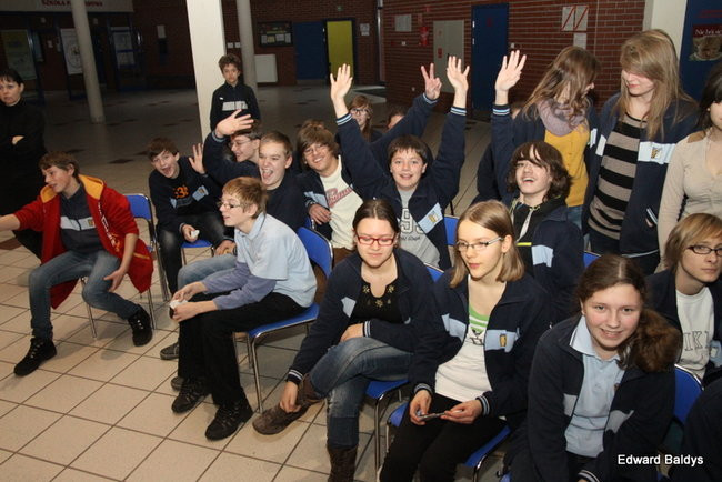 Integracyjne spotkanie w Gimnazjum nr 7 (zdjęcia)