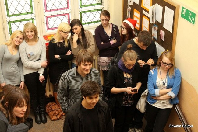 Mikołajki  w III LO  w Lesznie (dużo zdjęć)