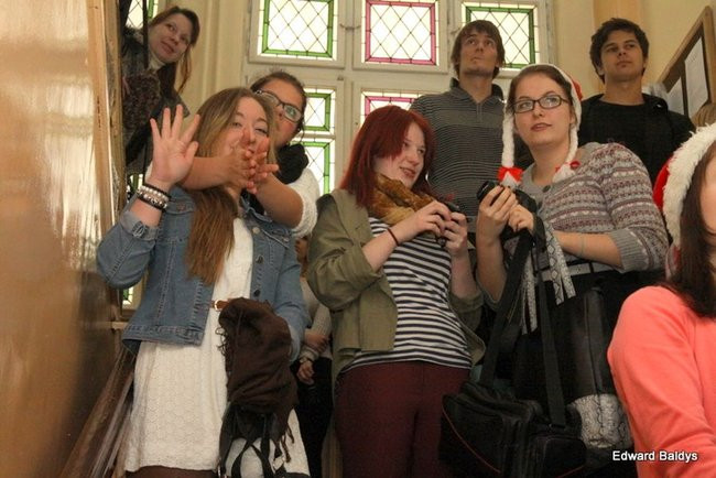 Mikołajki  w III LO  w Lesznie (dużo zdjęć)