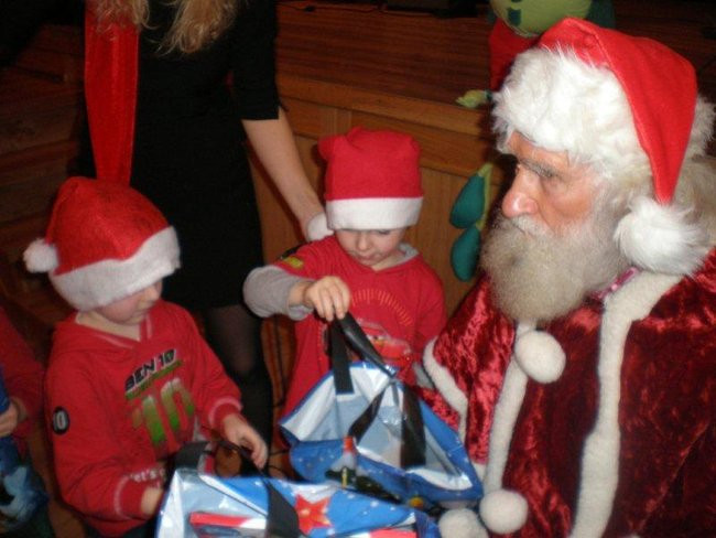 Prawdziwy Mikołaj przyjechał do Rydzyny (zdjęcia)