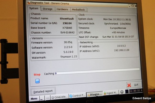 Ostatnie porządki w kinie C3D / zdjęcia/