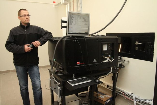 Ostatnie porządki w kinie C3D / zdjęcia/