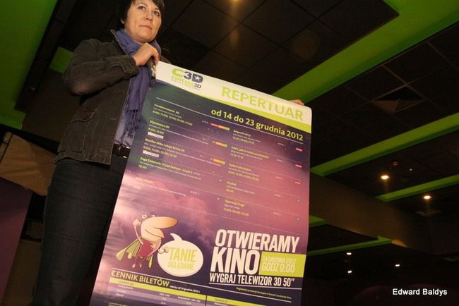 Ostatnie porządki w kinie C3D / zdjęcia/