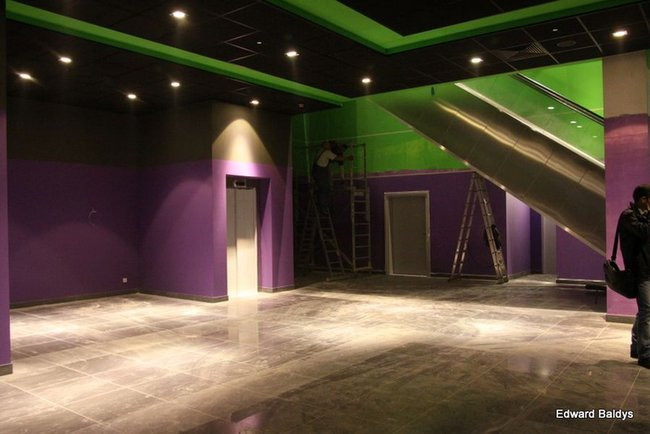 Ostatnie porządki w kinie C3D / zdjęcia/