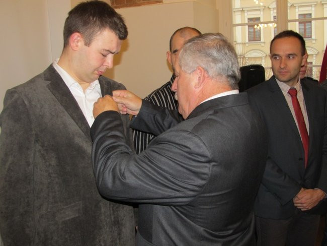 Odznaczeni za dar krwi (zdjęcia)