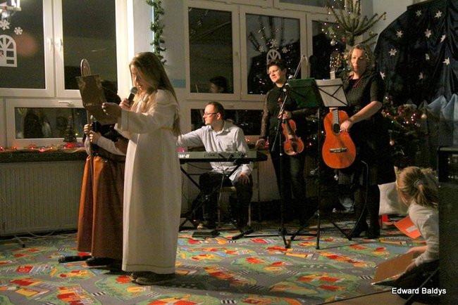 Wigilijne opowieści w Osiecznej (zdjęcia)