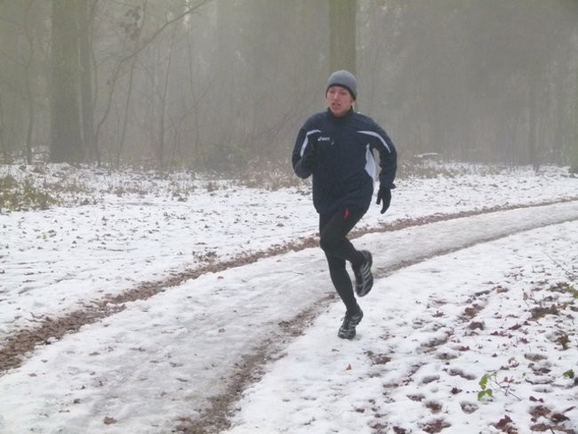 Gwiazdkowe bieganie w Karczmie Borowej (zdjęcia)