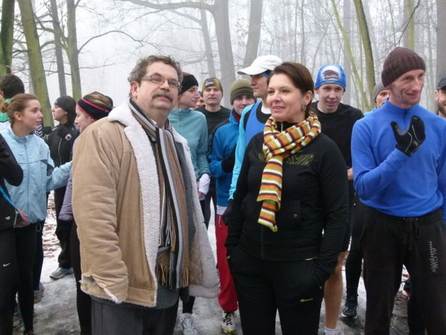 Gwiazdkowe bieganie w Karczmie Borowej (zdjęcia)