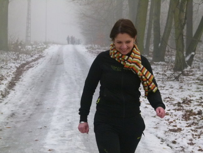 Gwiazdkowe bieganie w Karczmie Borowej (zdjęcia)