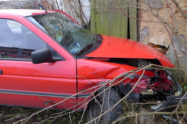 Zderzenie w Nowej Wsi (zdjęcia i wideo)