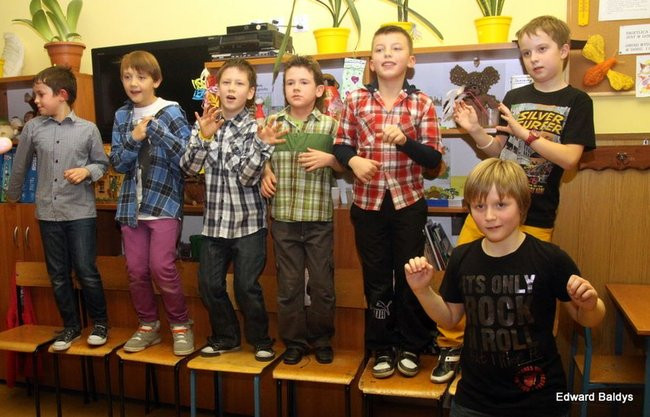 Dyskoteka trzecioklasistów w 