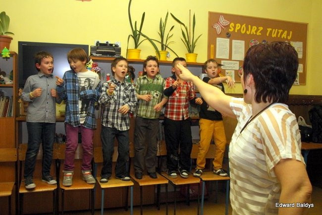 Dyskoteka trzecioklasistów w 